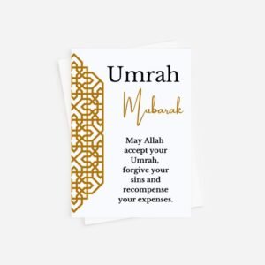 Umrah Mabrook Card